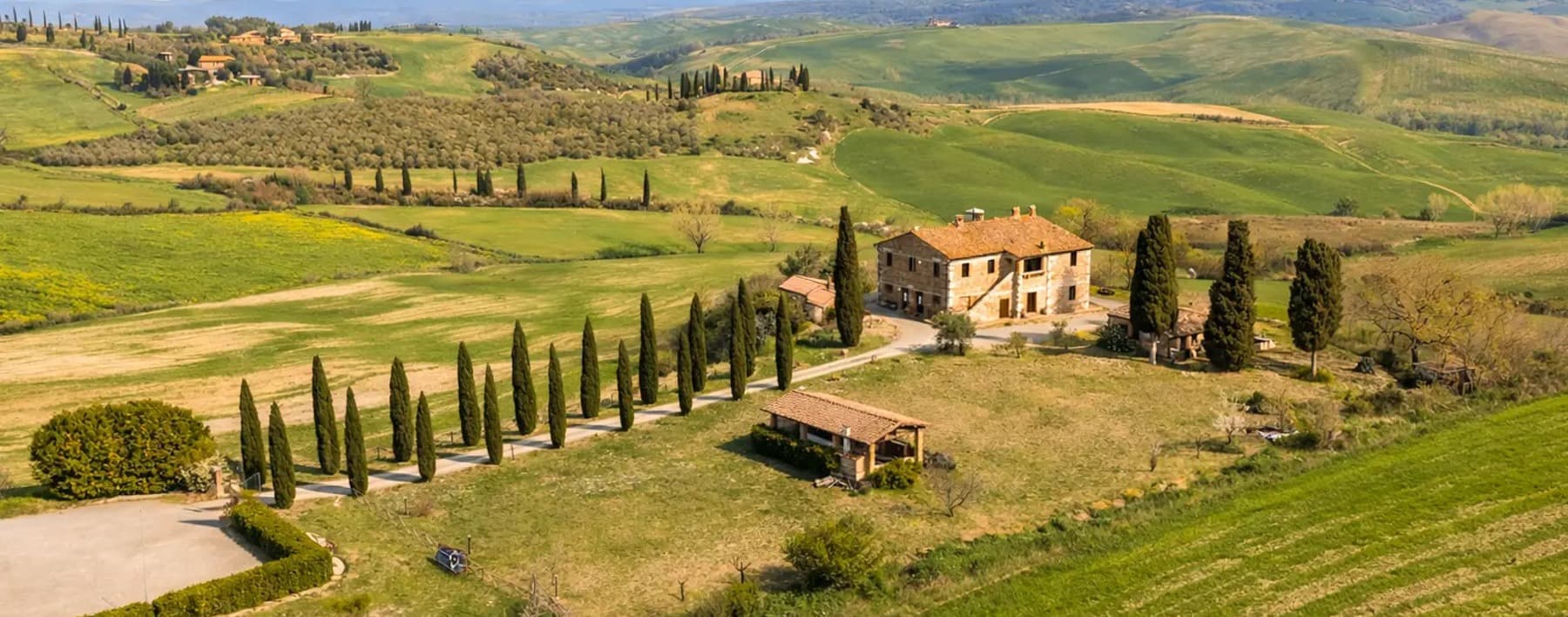 Rustic Country House in Val d'Orcia, Tuscany