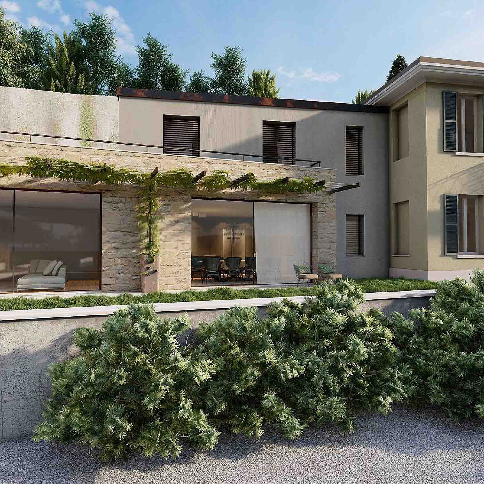 Villa esclusiva con ampio giardino a Brescia