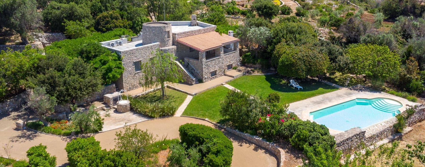 Villa tra le colline di Morciano di Leuca, Salento