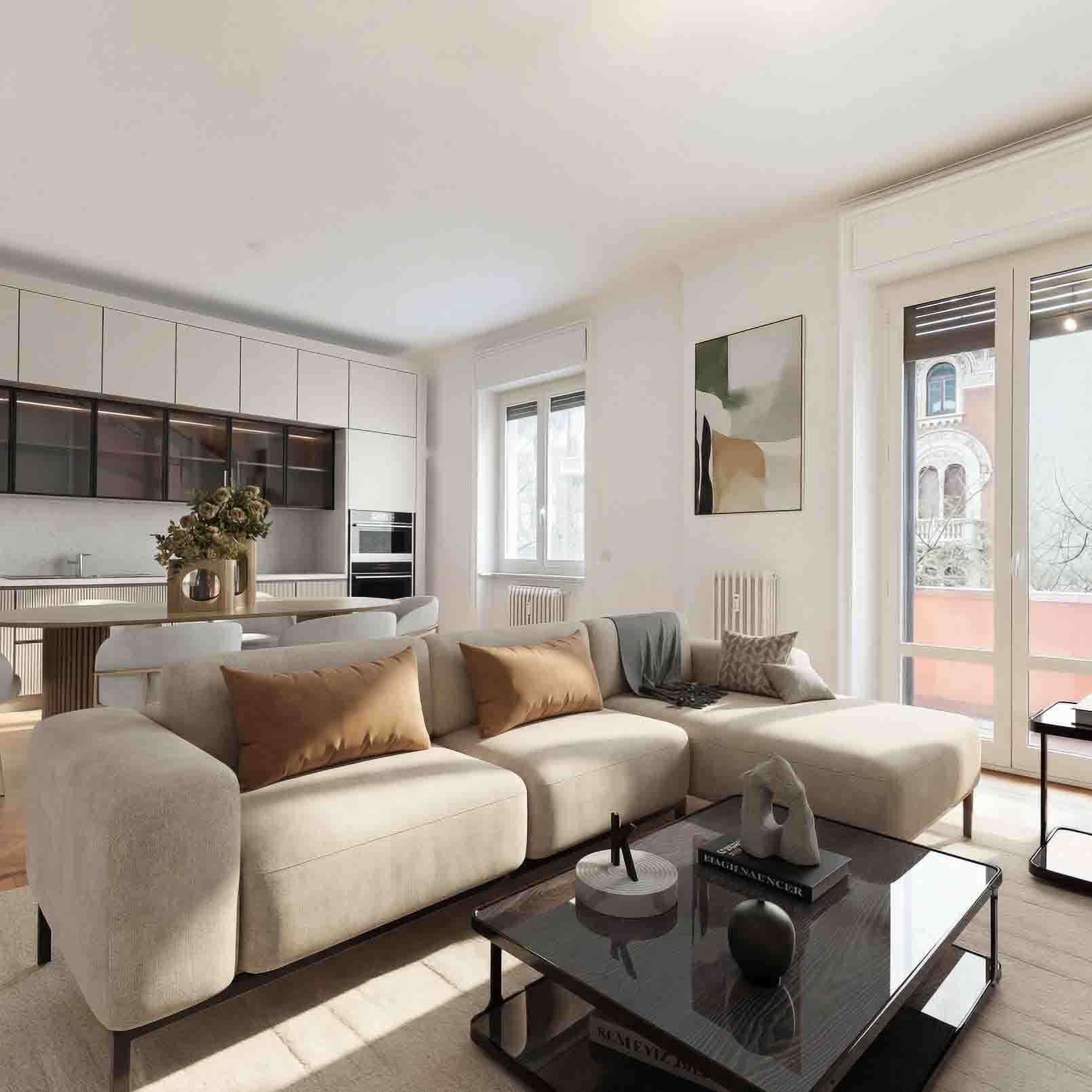 Appartamento elegante 148 mq nel cuore di Milano