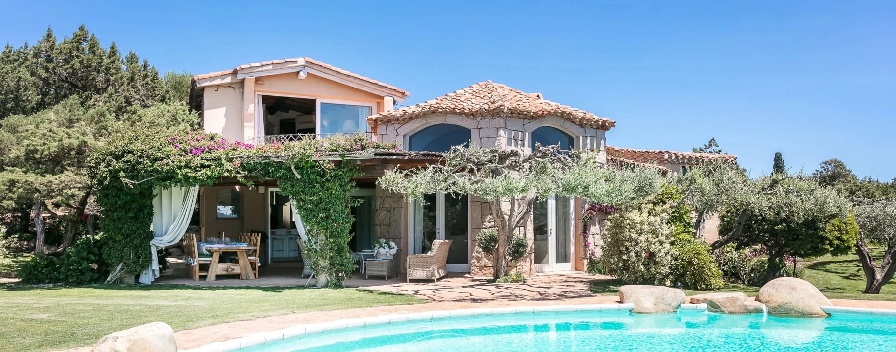 Villa esclusiva a Porto Cervo, Sardegna con piscina