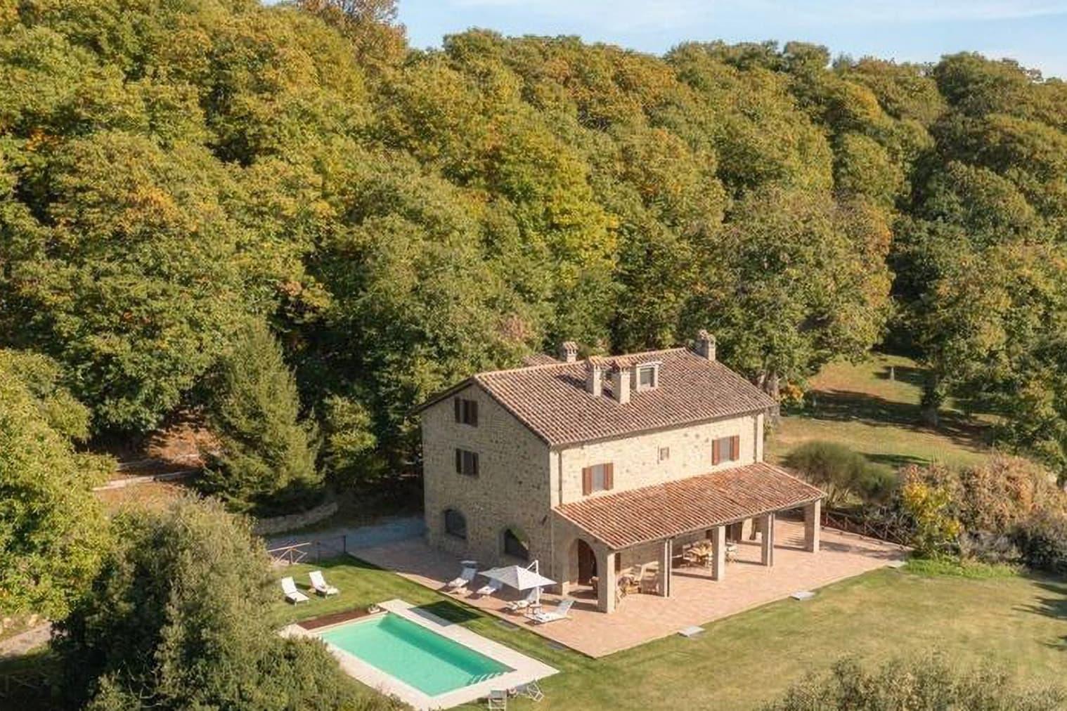 Casale di lusso a Santa Fiora, nel cuore della Toscana