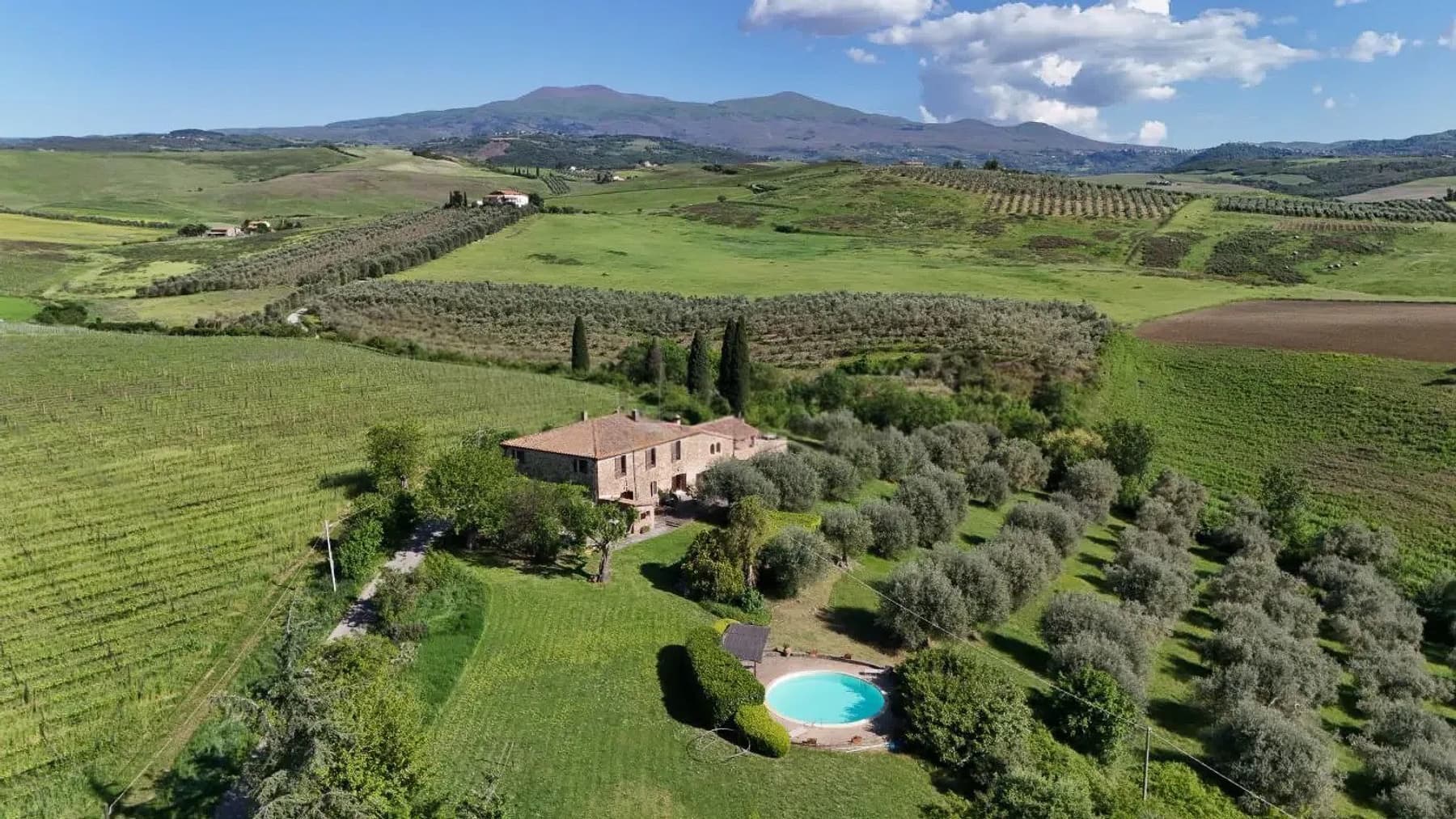 Charming Villa in Castel del Piano, Tuscany