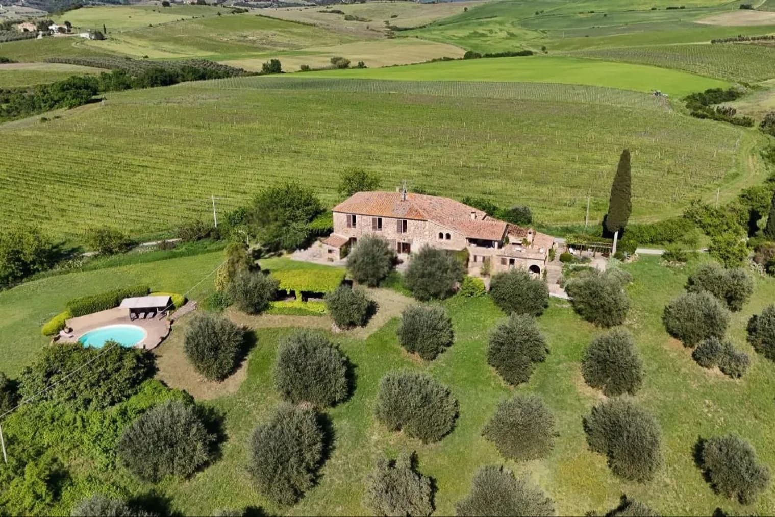 Charming Villa in Castel del Piano, Tuscany