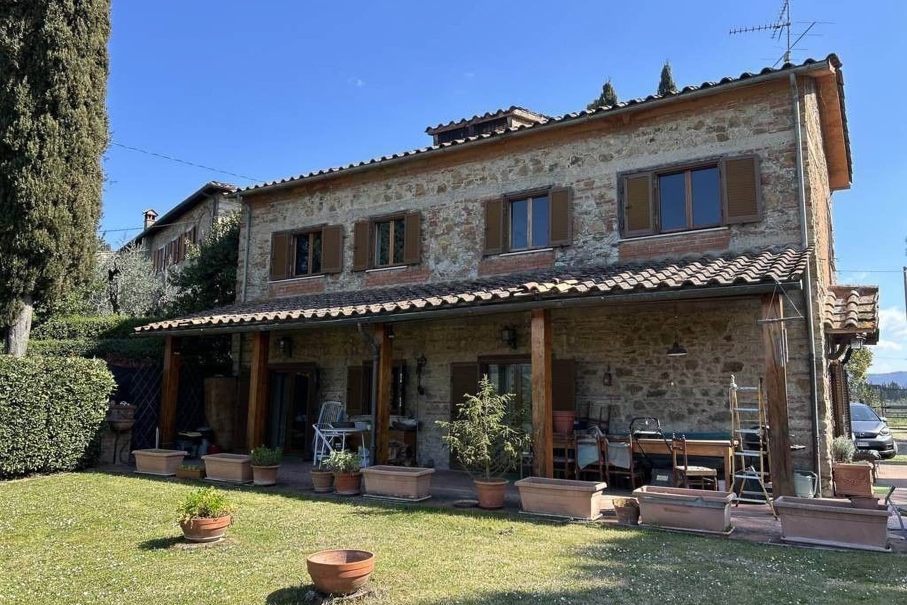Casale con piscina e vista nel Chianti, Santa Cristina