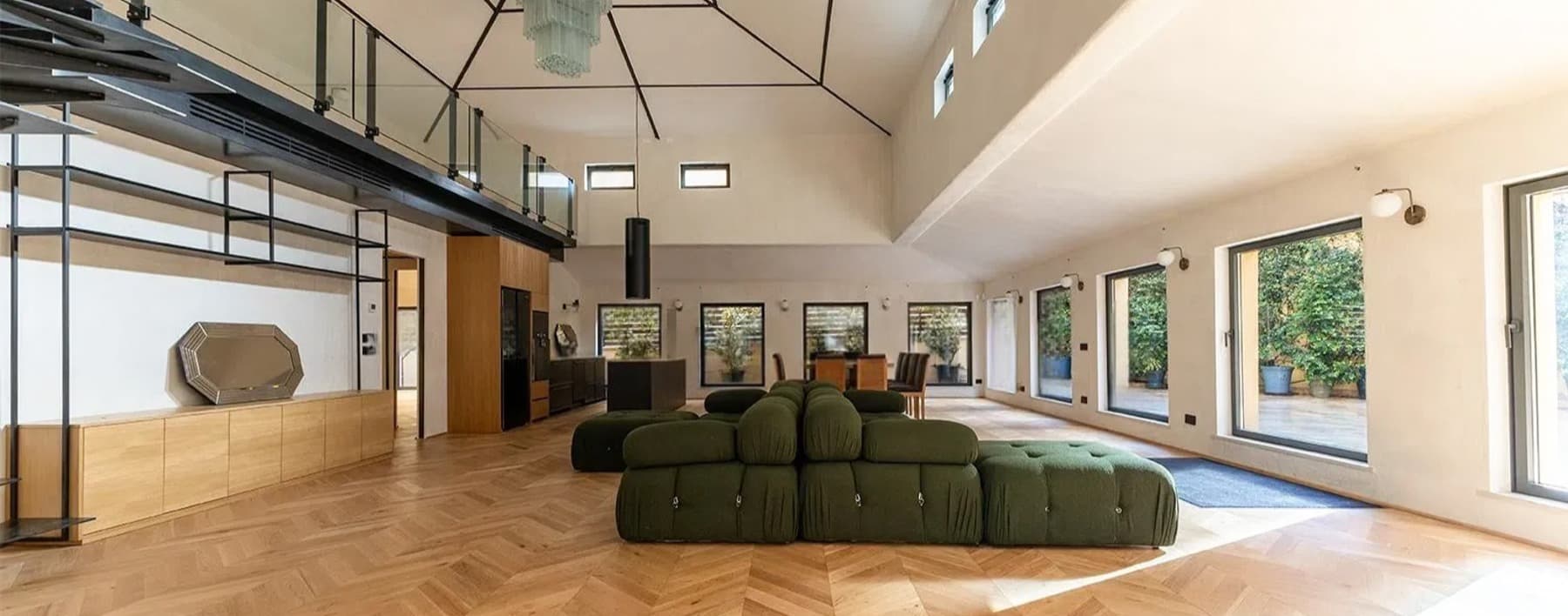 Appartamento con giardino privato di 260 mq a Roma