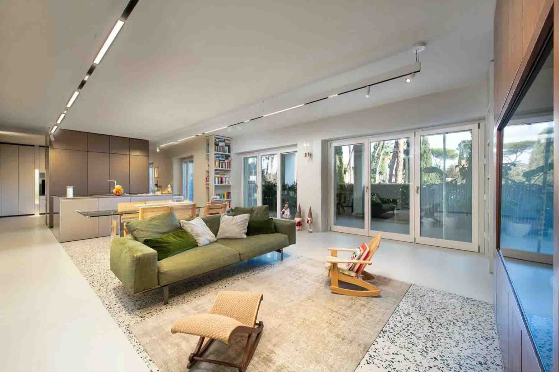 Appartamento con terrazzo in vendita a Roma, Via Aurelia