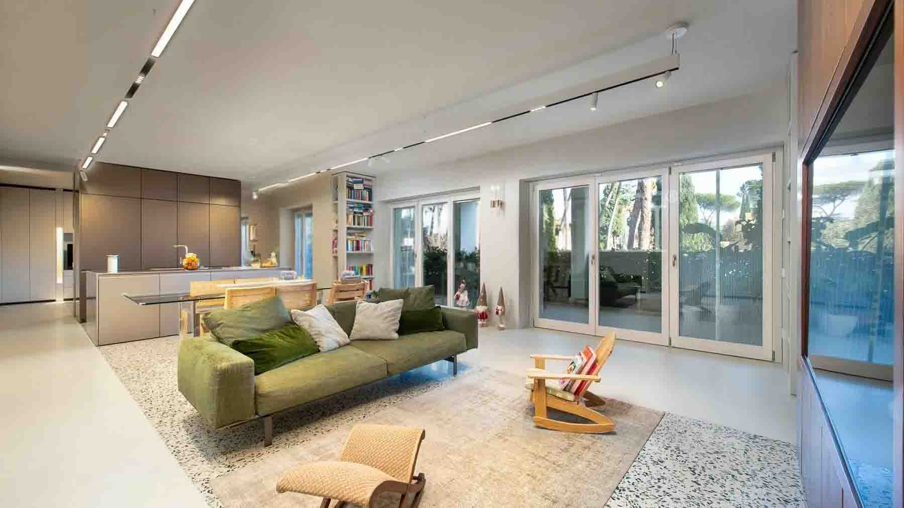 Appartamento con terrazzo in vendita a Roma, Via Aurelia