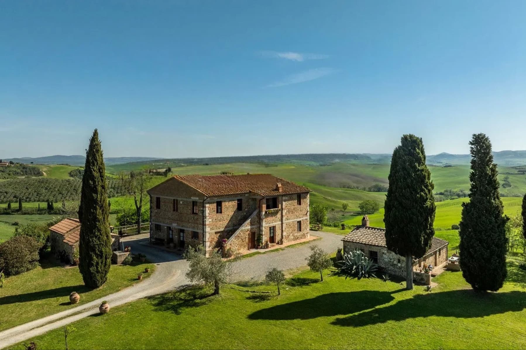 Rustic Country House in Val d'Orcia, Tuscany