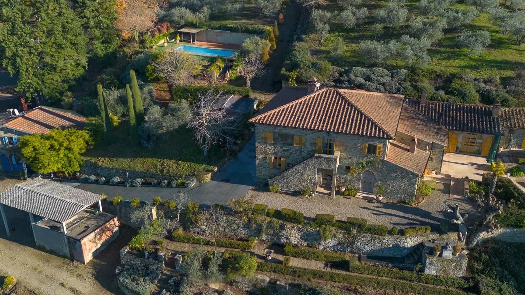 Casale con Piscina e Uliveto in Toscana, Castiglion Fiorentino