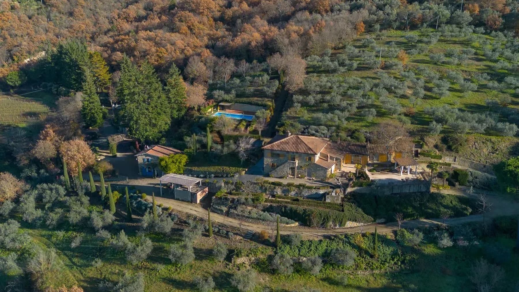 Casale con Piscina e Uliveto in Toscana, Castiglion Fiorentino