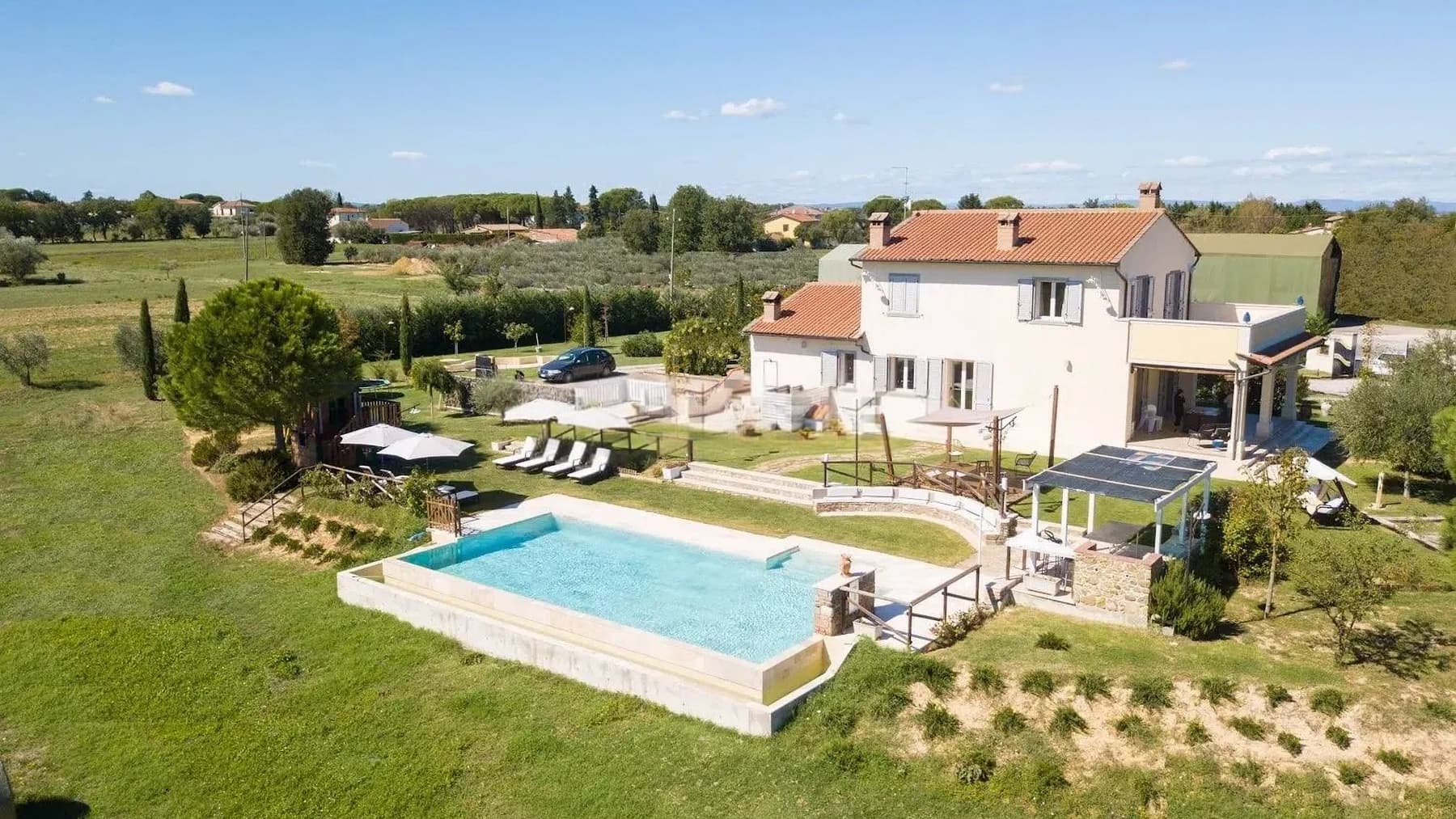 Villa moderna nella suggestiva Valdichiana, Cortona