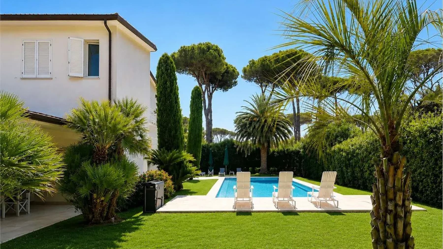 Villa con piscina nel cuore di Forte dei Marmi