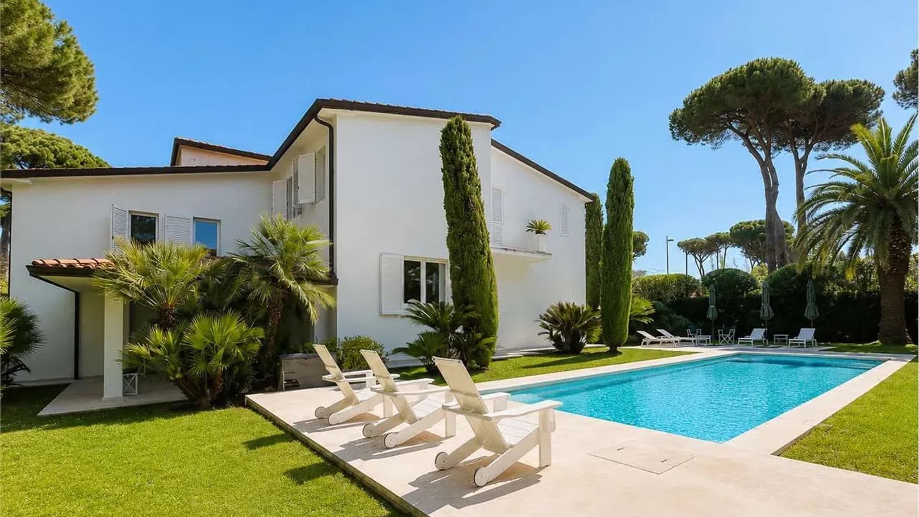 Villa con piscina nel cuore di Forte dei Marmi