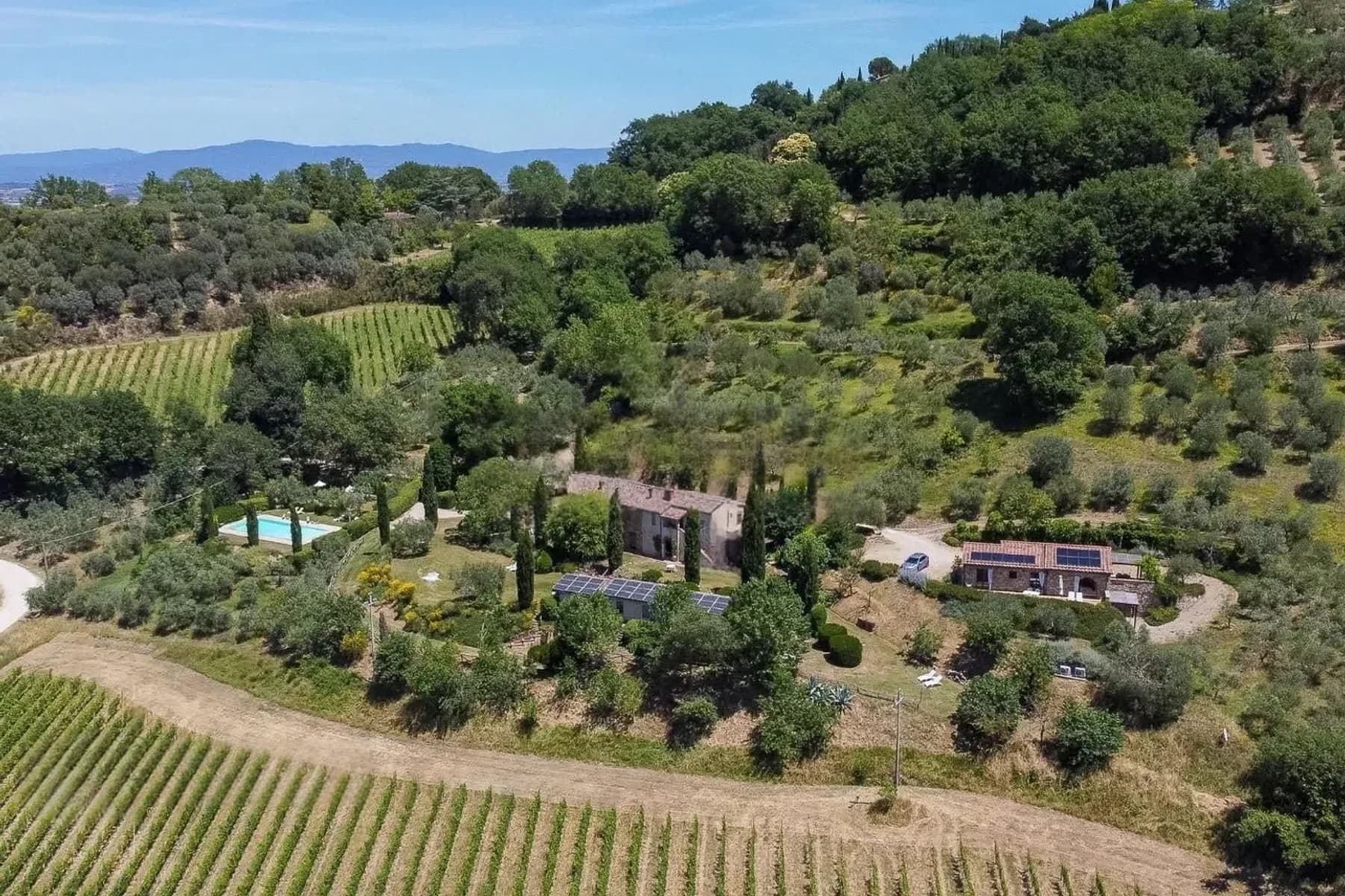 Casale esclusivo nella campagna toscana di Montepulciano
