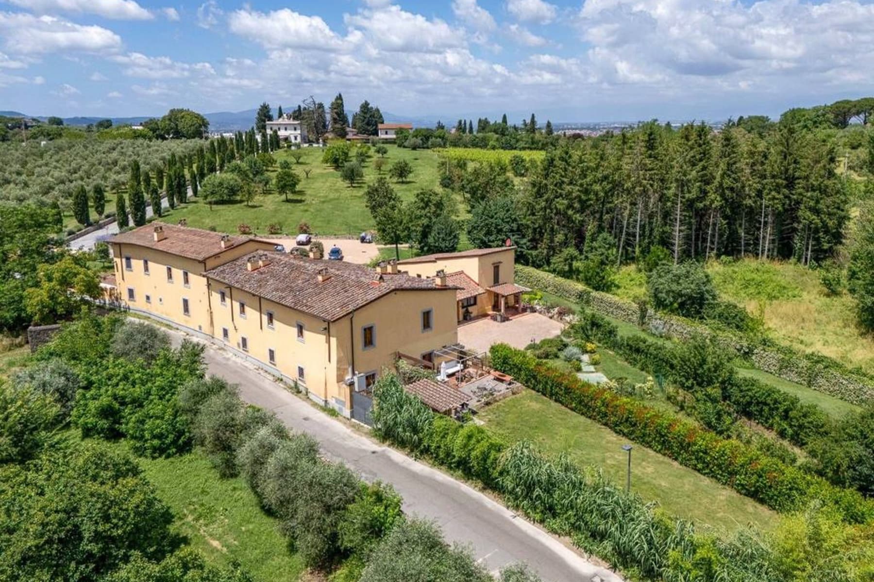 Villa ristrutturata a Firenze, colline Bellosguardo