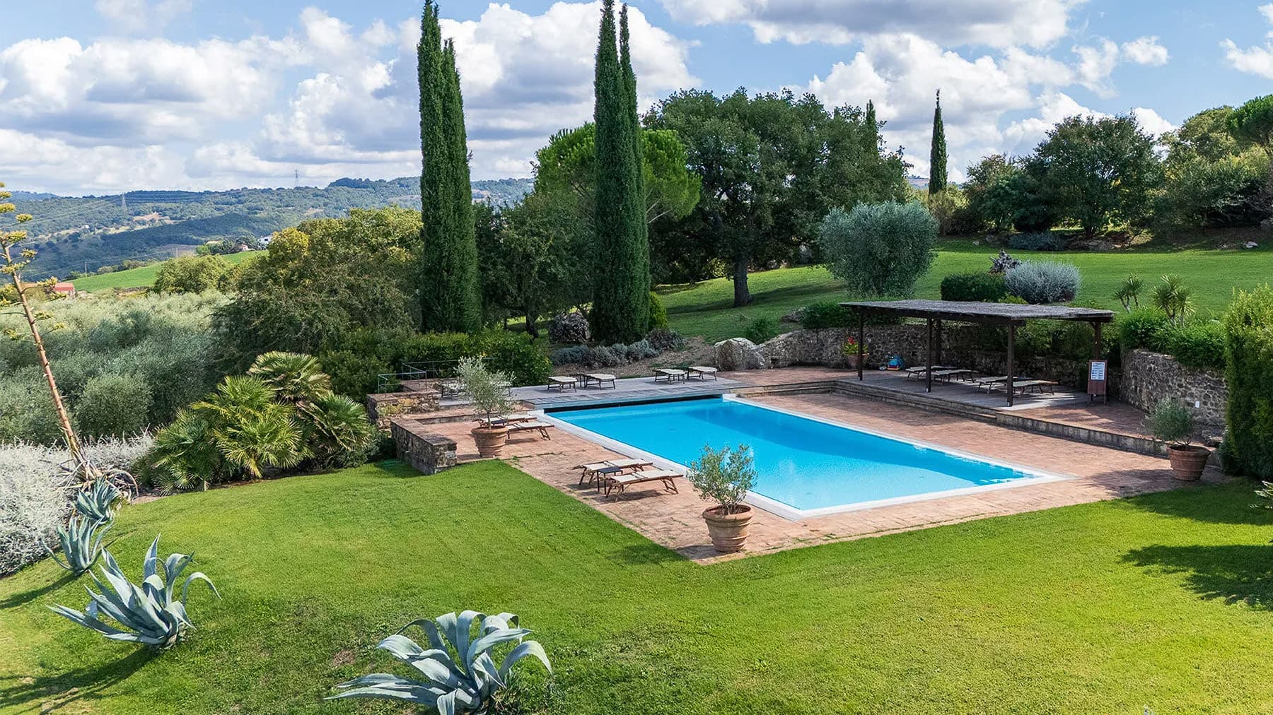 Casale caratteristico a Roccalbegna, cuore della Toscana