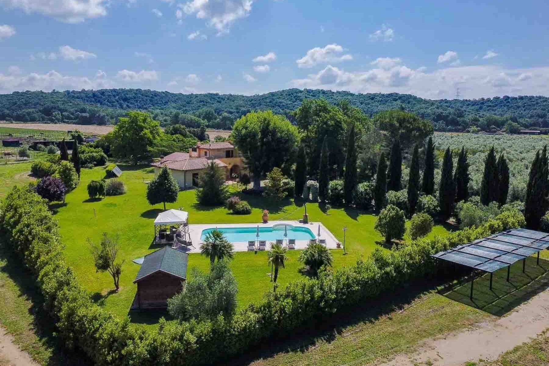 Casale con piscina e uliveto a Massa Marittima, Toscana