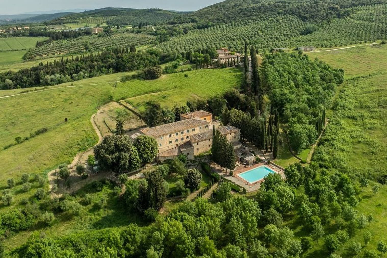Villa storica con piscina a Chiusure, Toscana