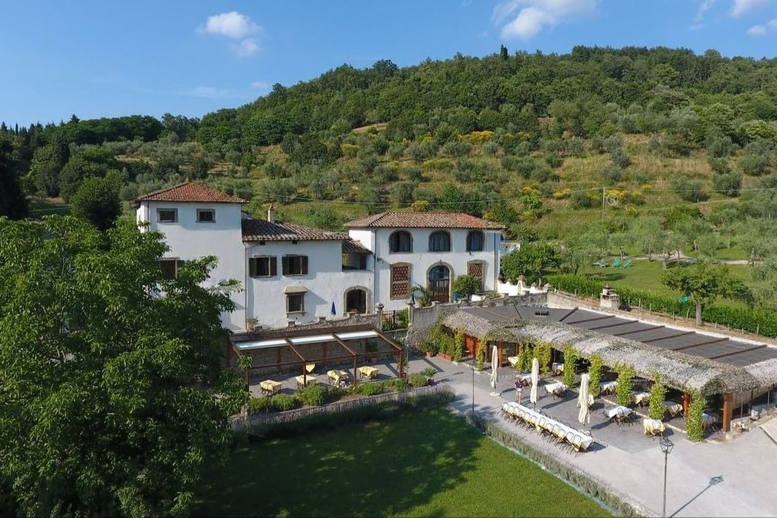 Villa storica con piscina a Pelago, Toscana
