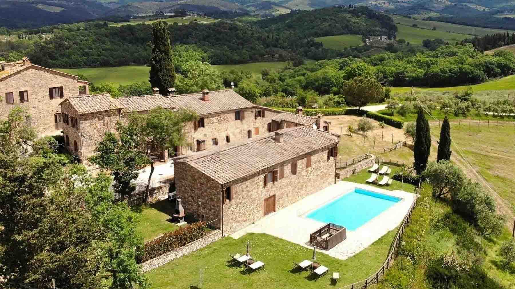 Estate Complex in Castellina, Tuscany's Chianti Region