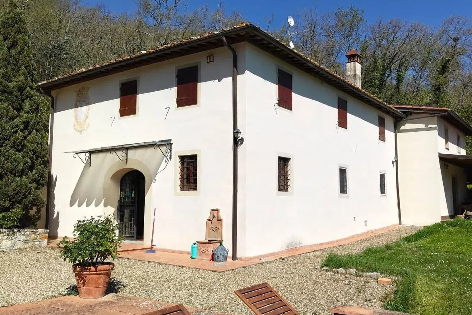Villa panoramica a Bagno a Ripoli, Toscana