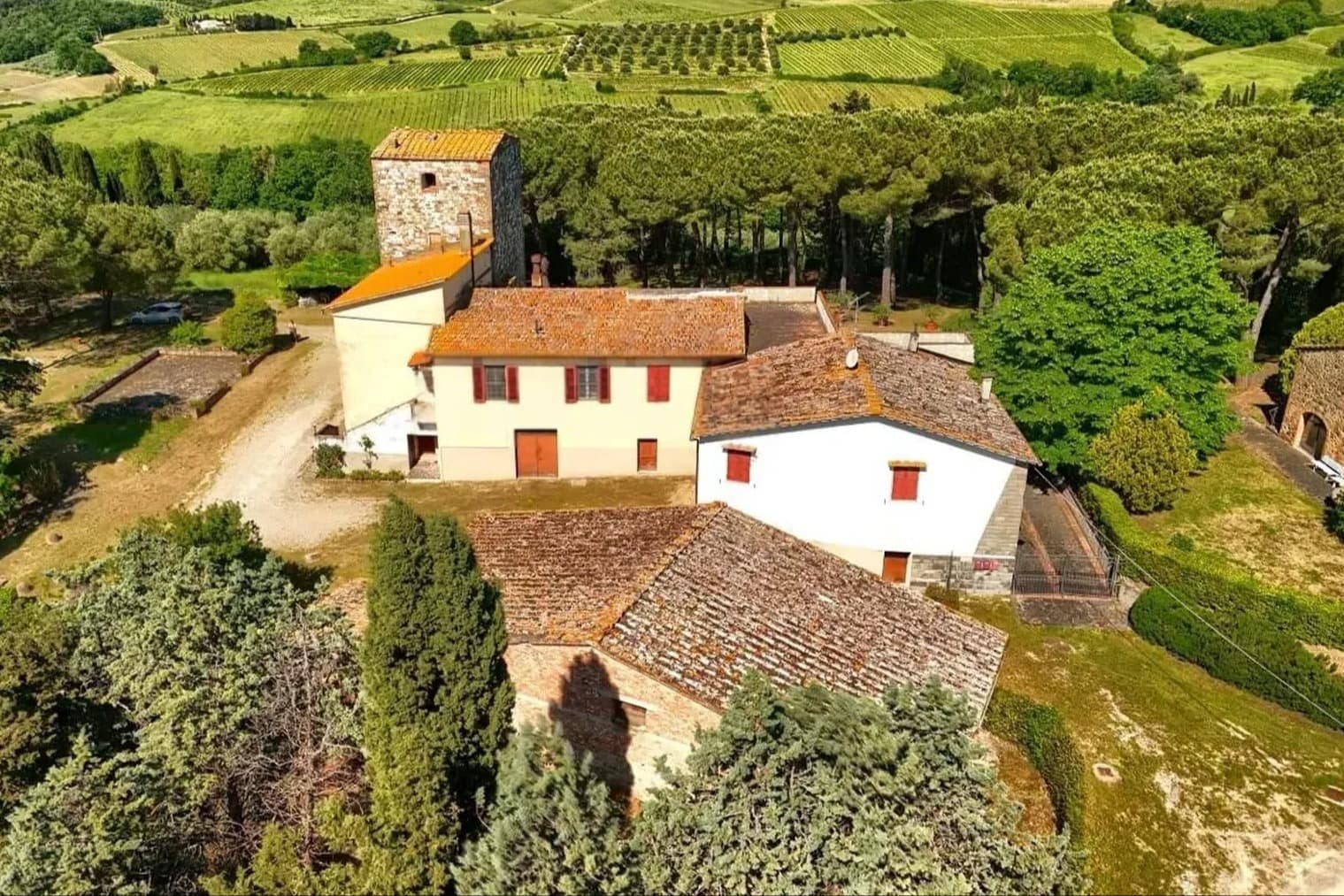 Azienda Agricola a Gambassi Terme, Toscana, 52 ettari