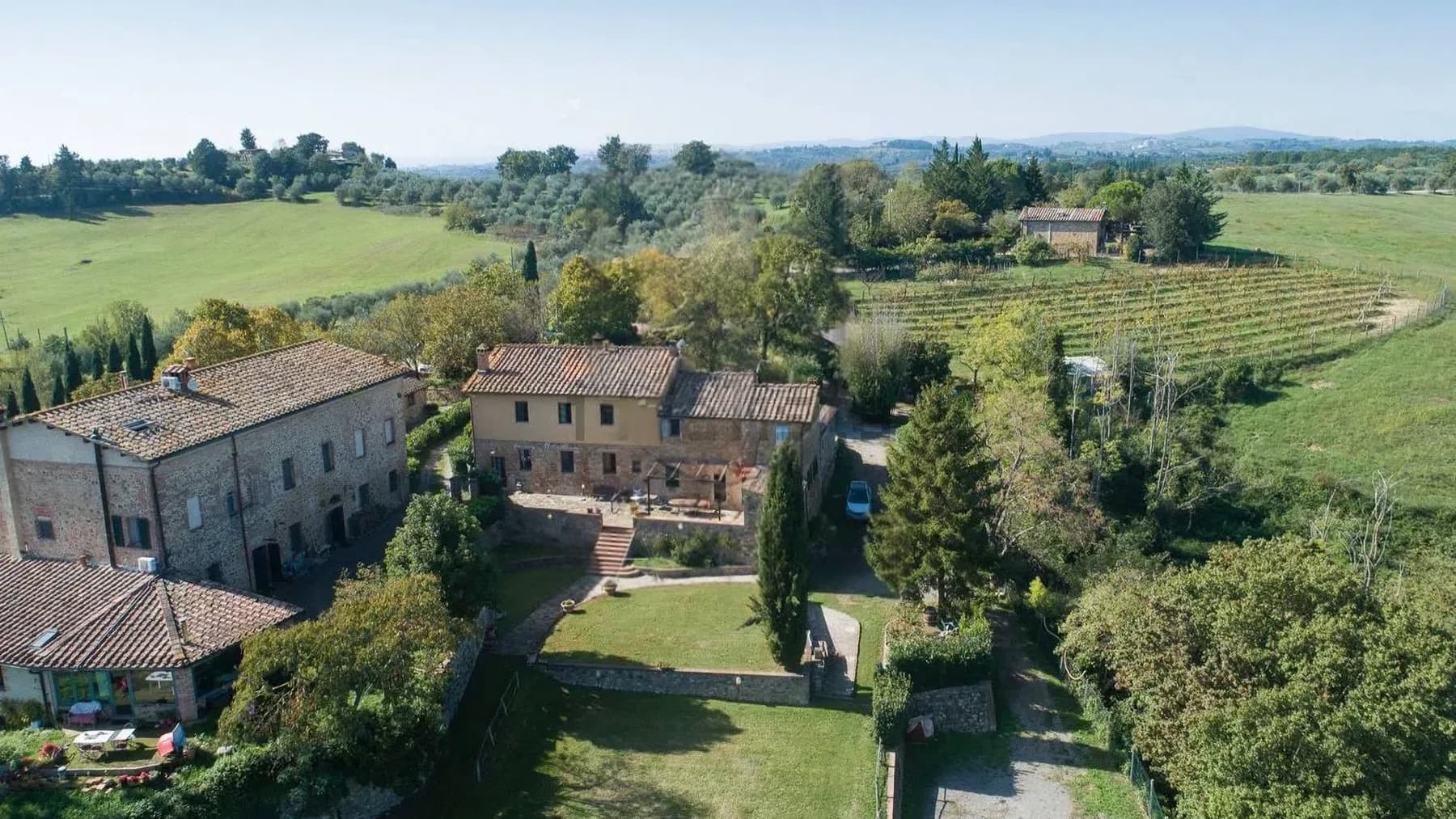 Casale panoramico nel Chianti, Castelnuovo Berardenga