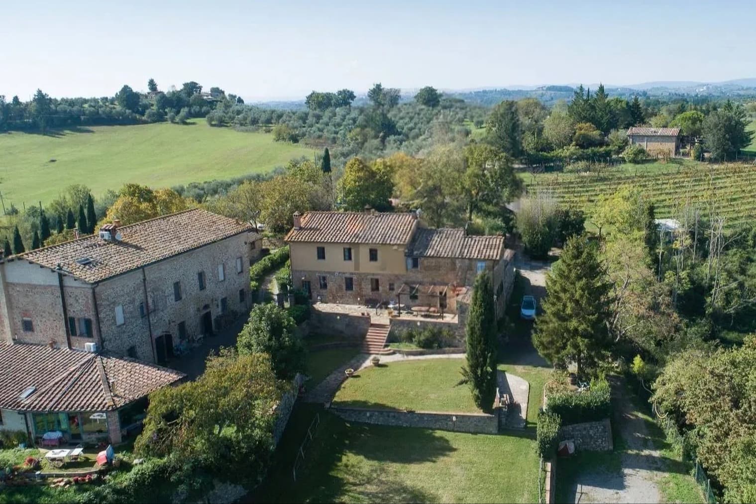 Casale panoramico nel Chianti, Castelnuovo Berardenga
