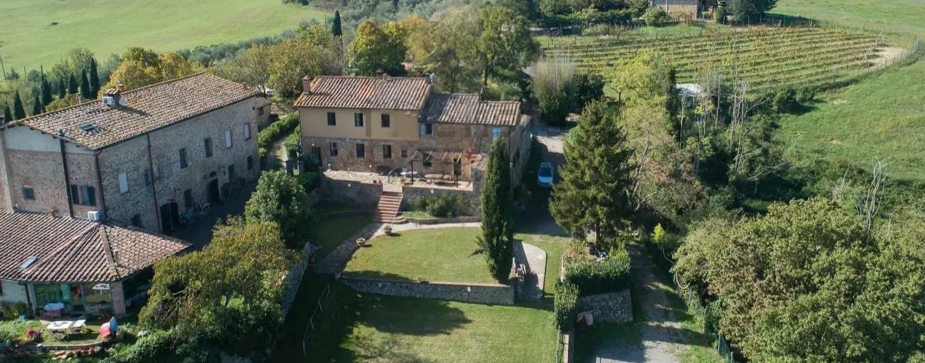 Casale panoramico nel Chianti, Castelnuovo Berardenga
