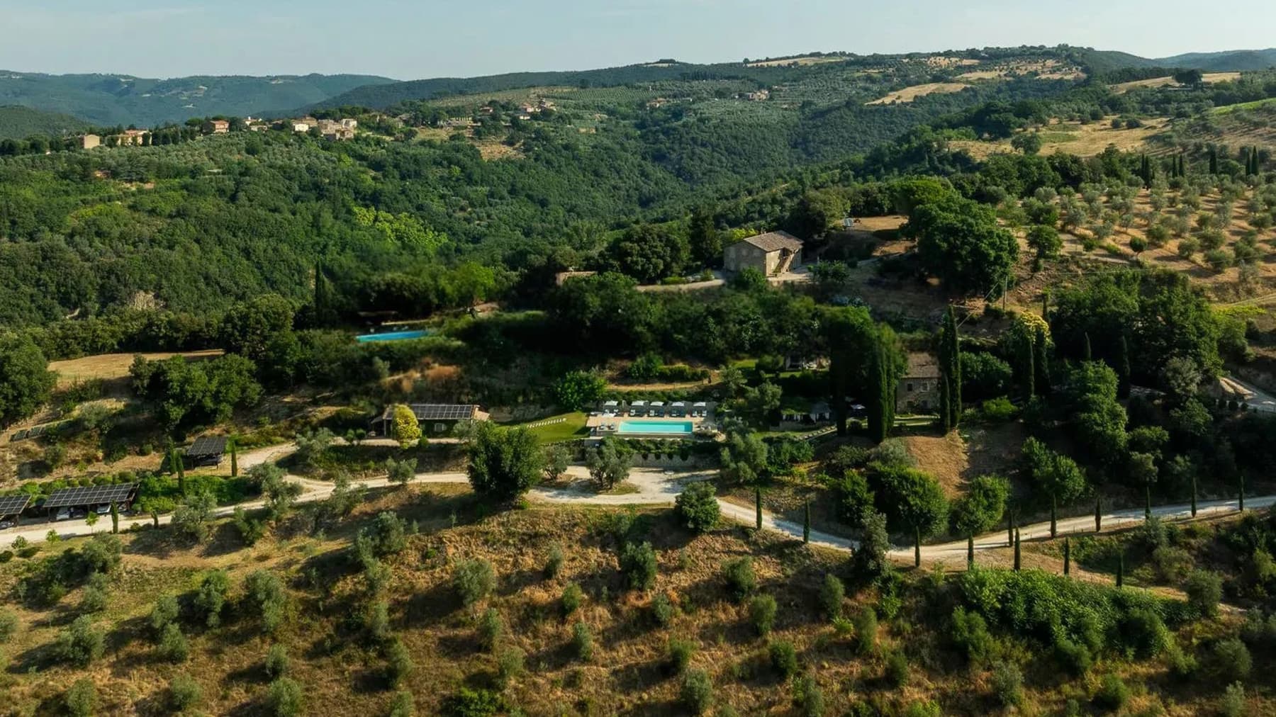Villa tra le colline umbre a Ciconia, Orvieto