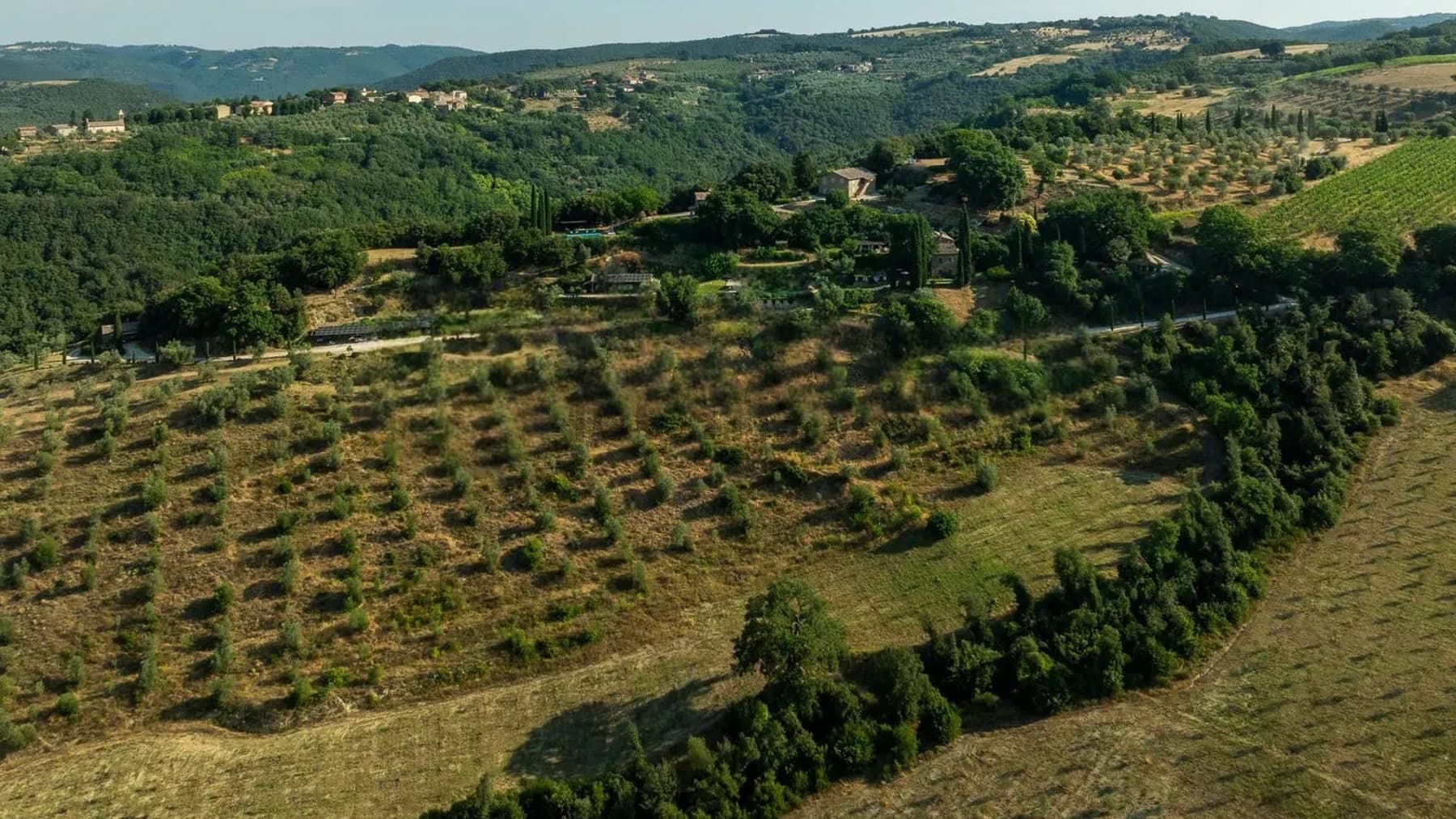 Villa tra le colline umbre a Ciconia, Orvieto