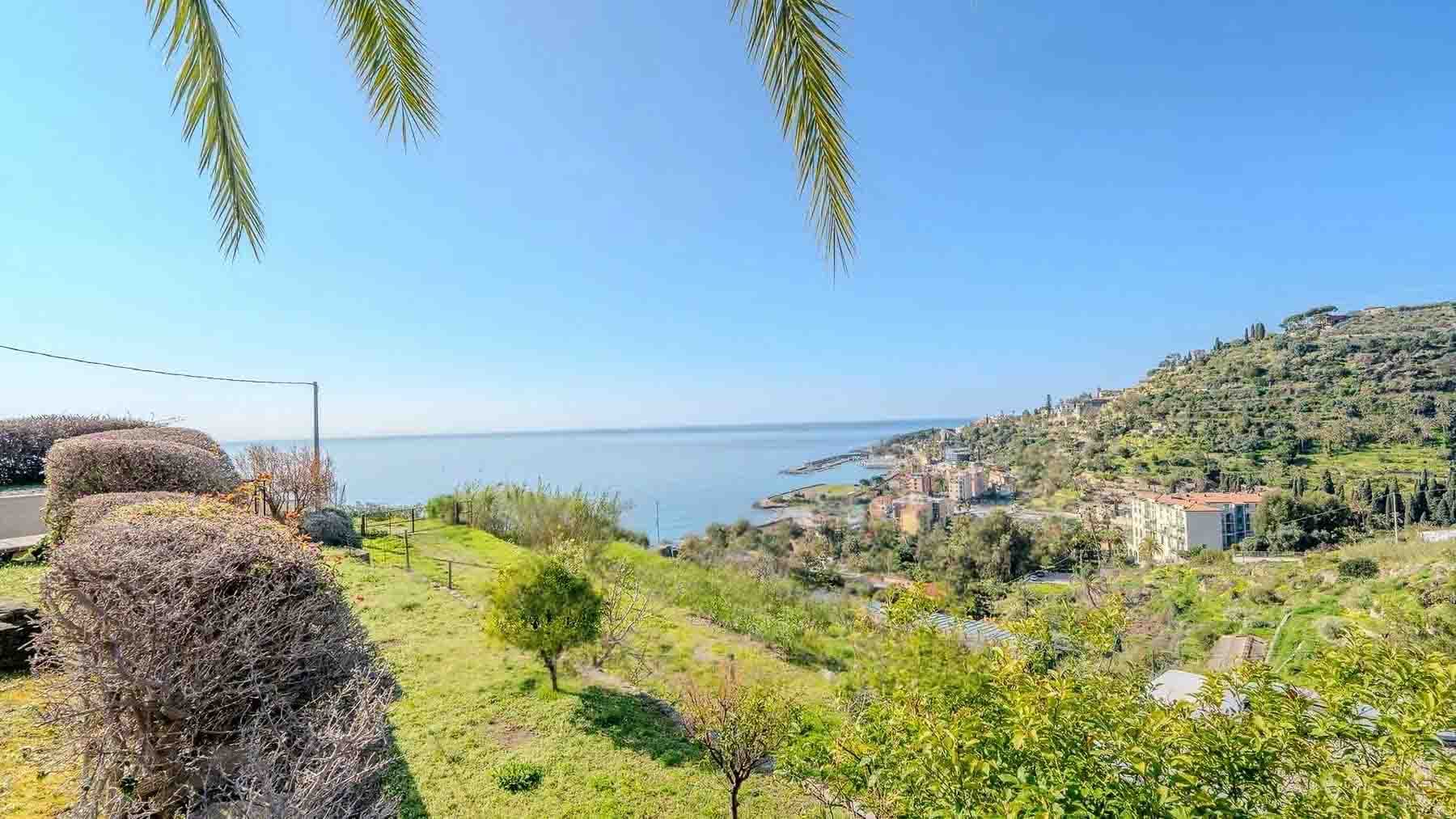 Villa unica con vista mare a Bordighera, Liguria
