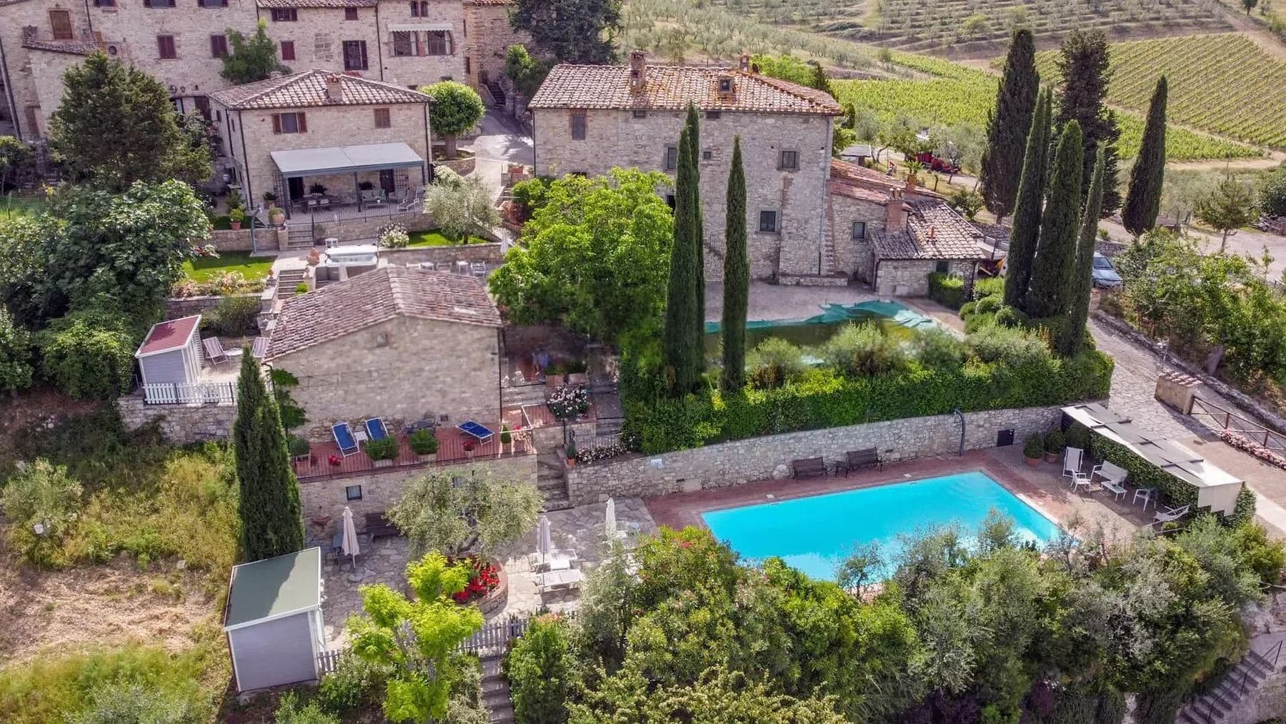 Estate-Complex in Casanova D'ama, Tuscany