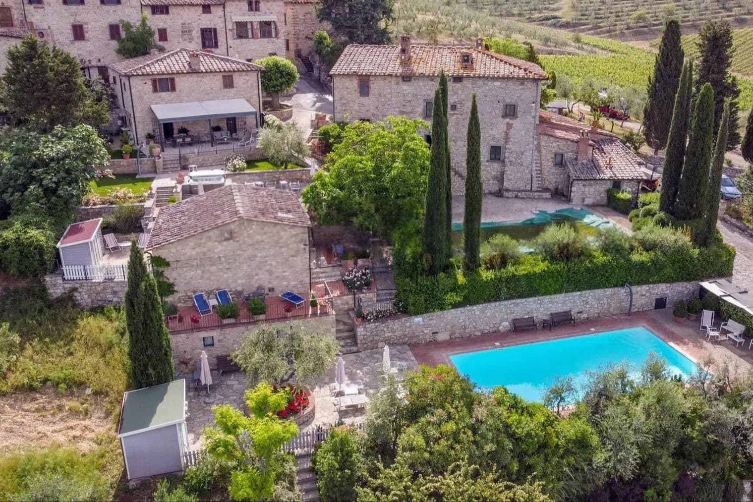 Estate-Complex in Casanova D'ama, Tuscany
