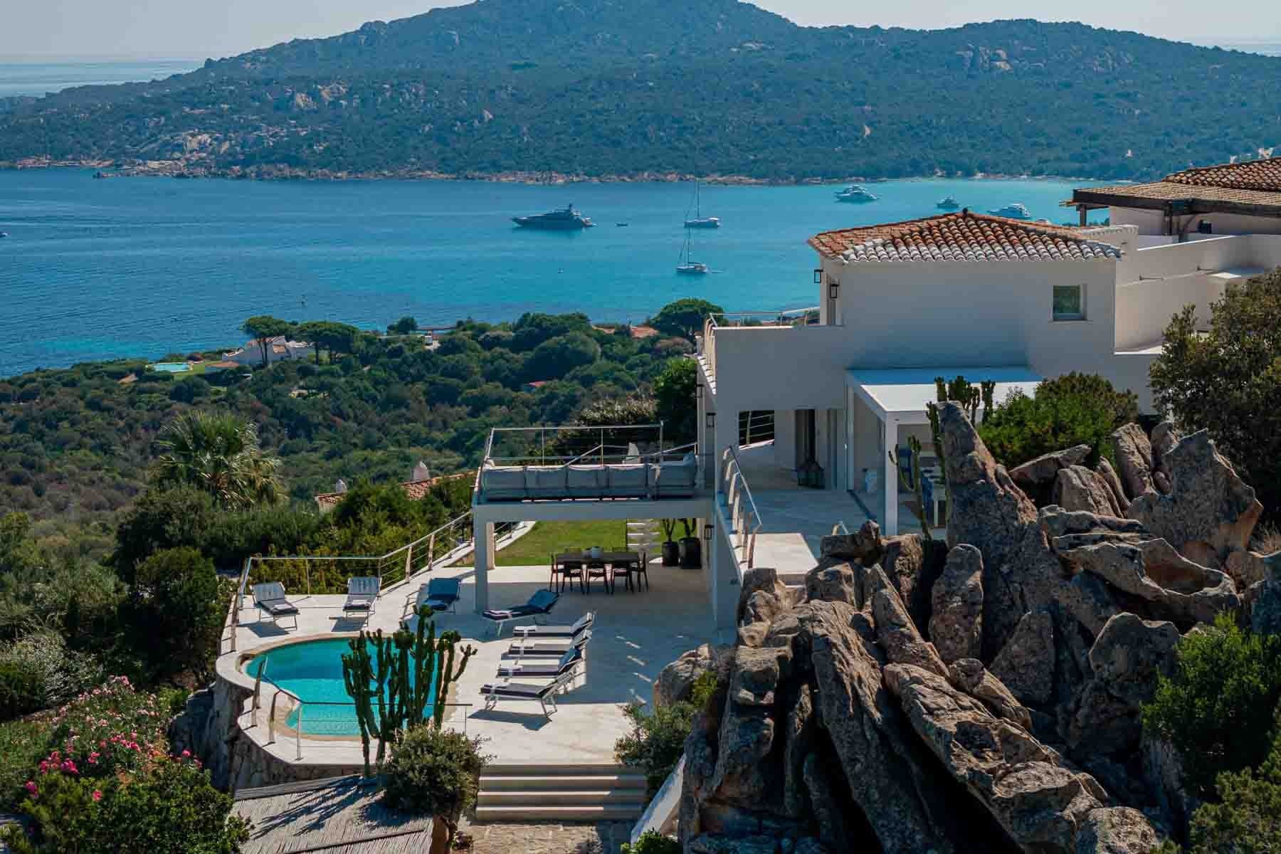 Villa elegante ad Arzachena, vista mare Porto Cervo
