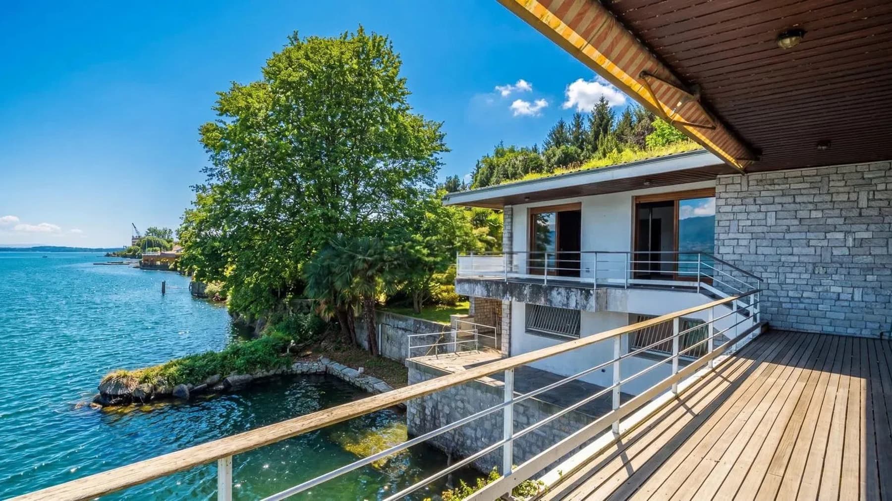 Villa Pieds dans l'Eau a Verbania, Lago Maggiore