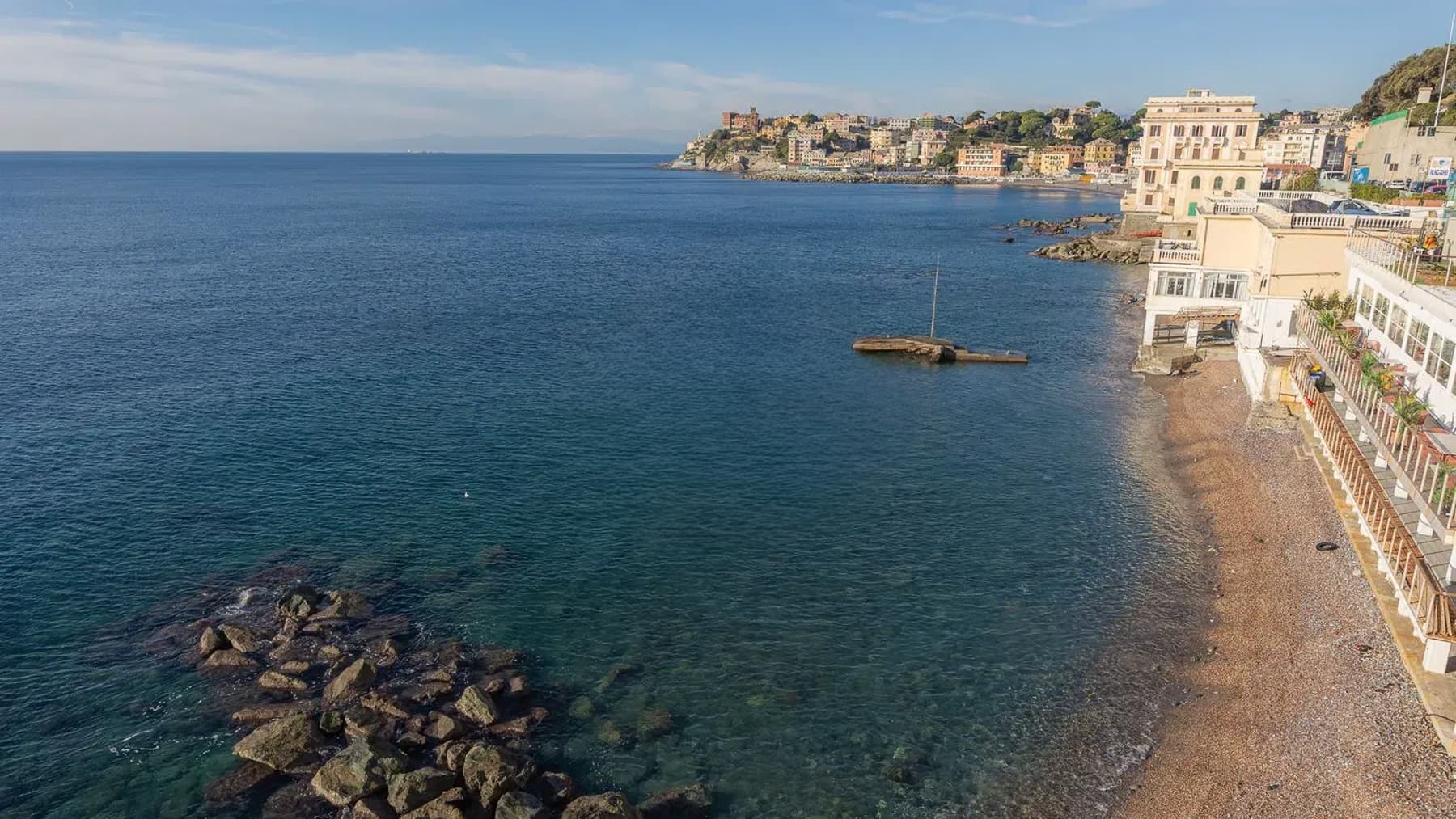 Appartamento vista mare a Genova Quarto dei Mille