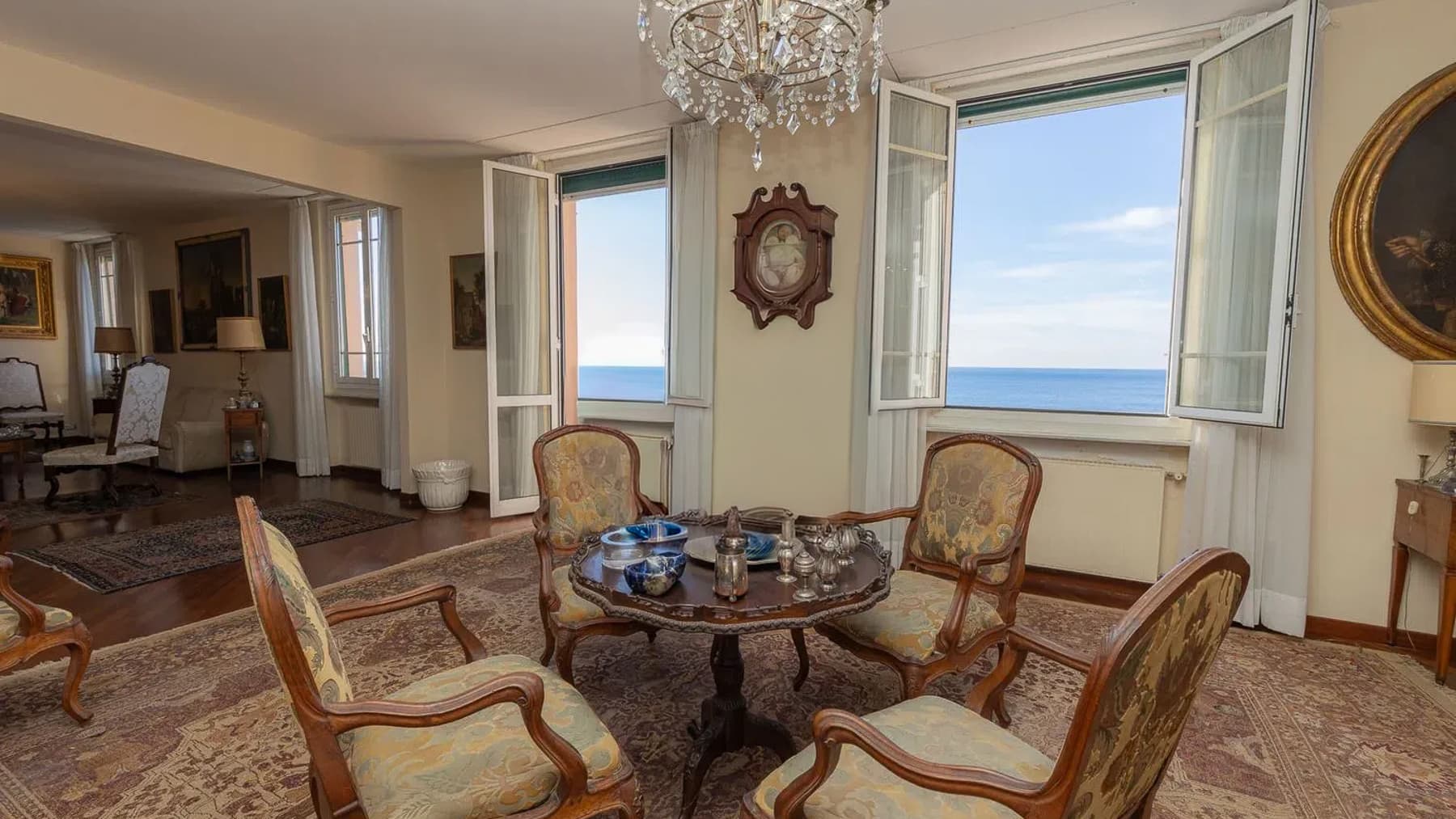 Appartamento vista mare a Genova Quarto dei Mille