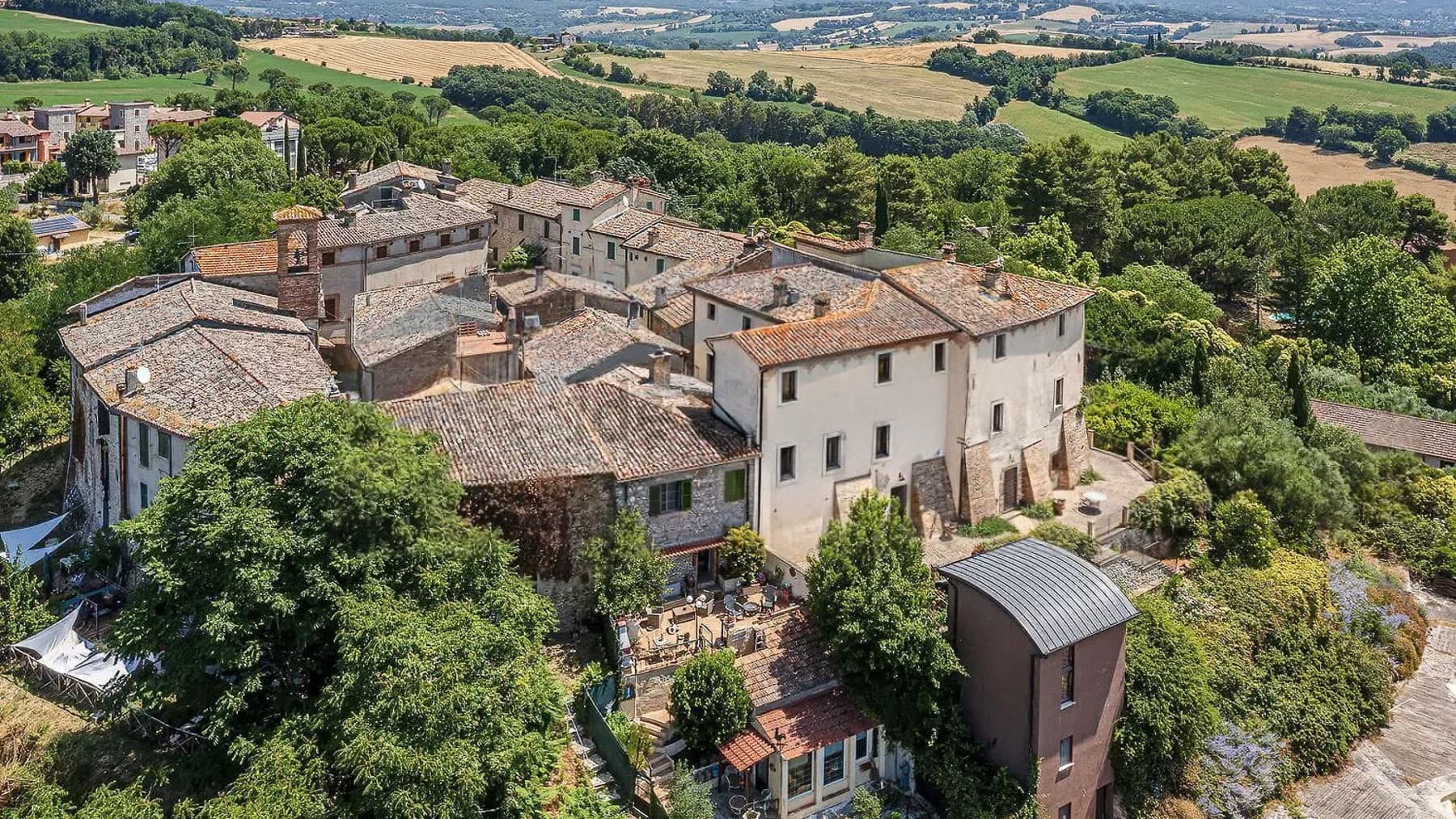 Majestic Castle in Todi, Umbria