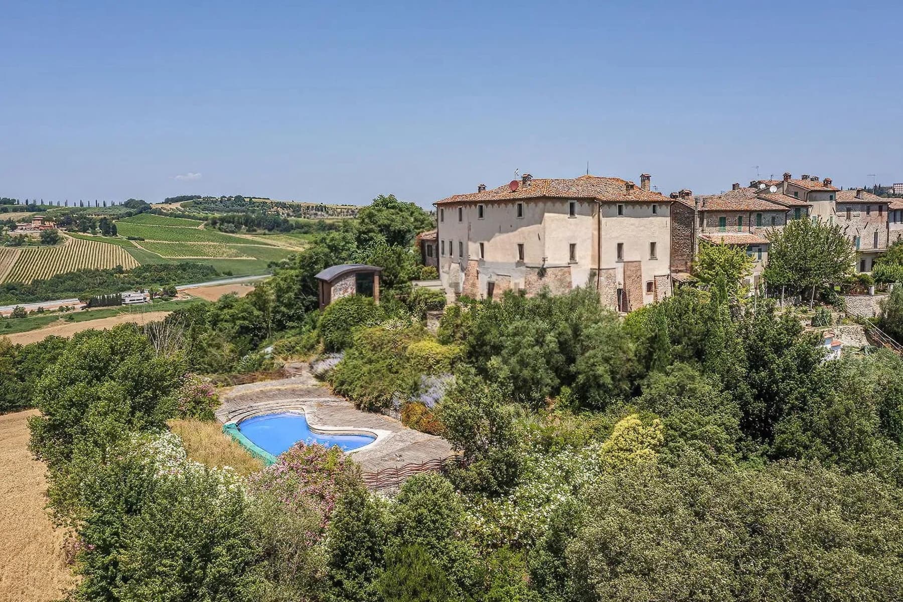 Majestic Castle in Todi, Umbria