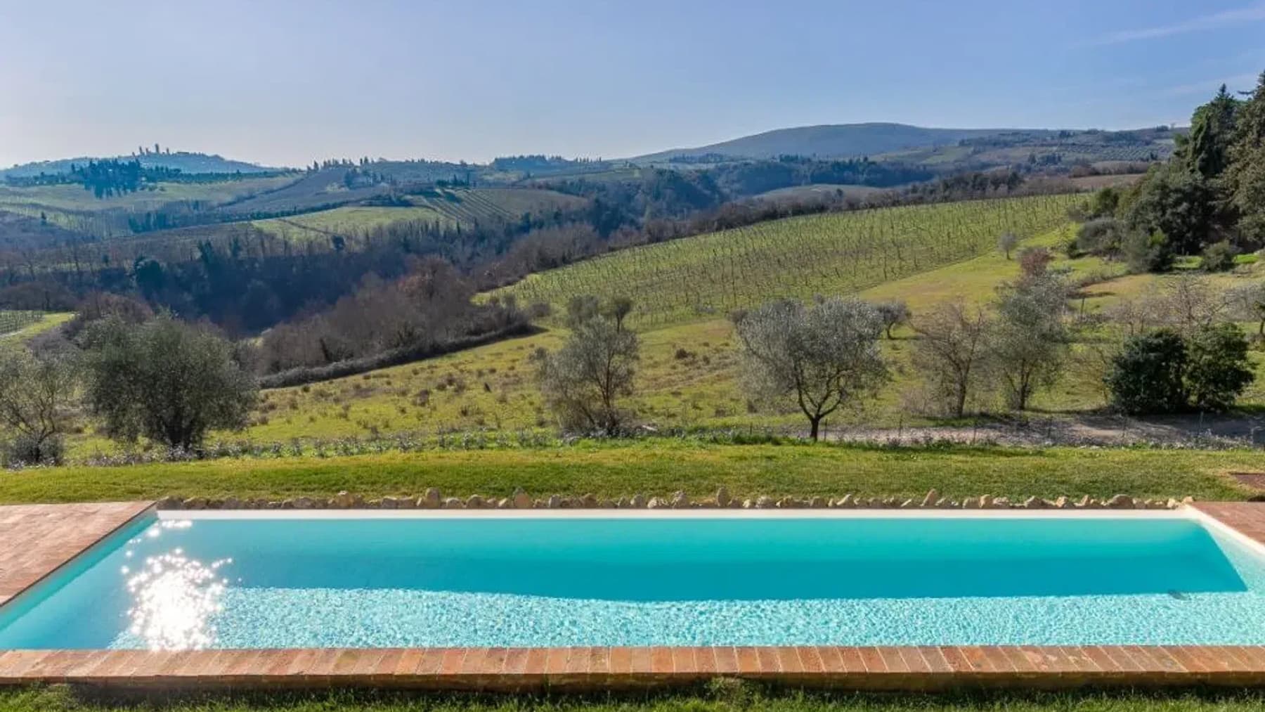 Casale panoramico a San Gimignano, cuore della Toscana