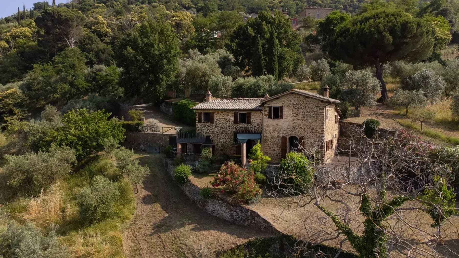 Casale panoramico in Val d'Orcia, Montalcino
