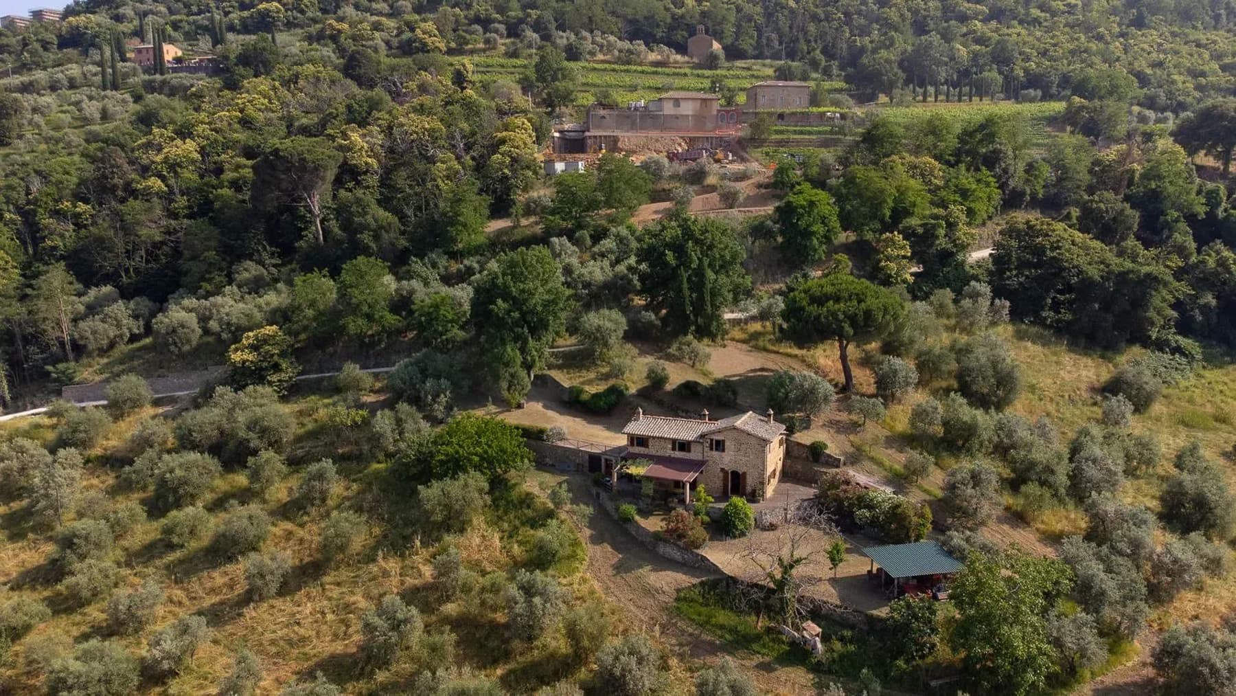 Casale panoramico in Val d'Orcia, Montalcino