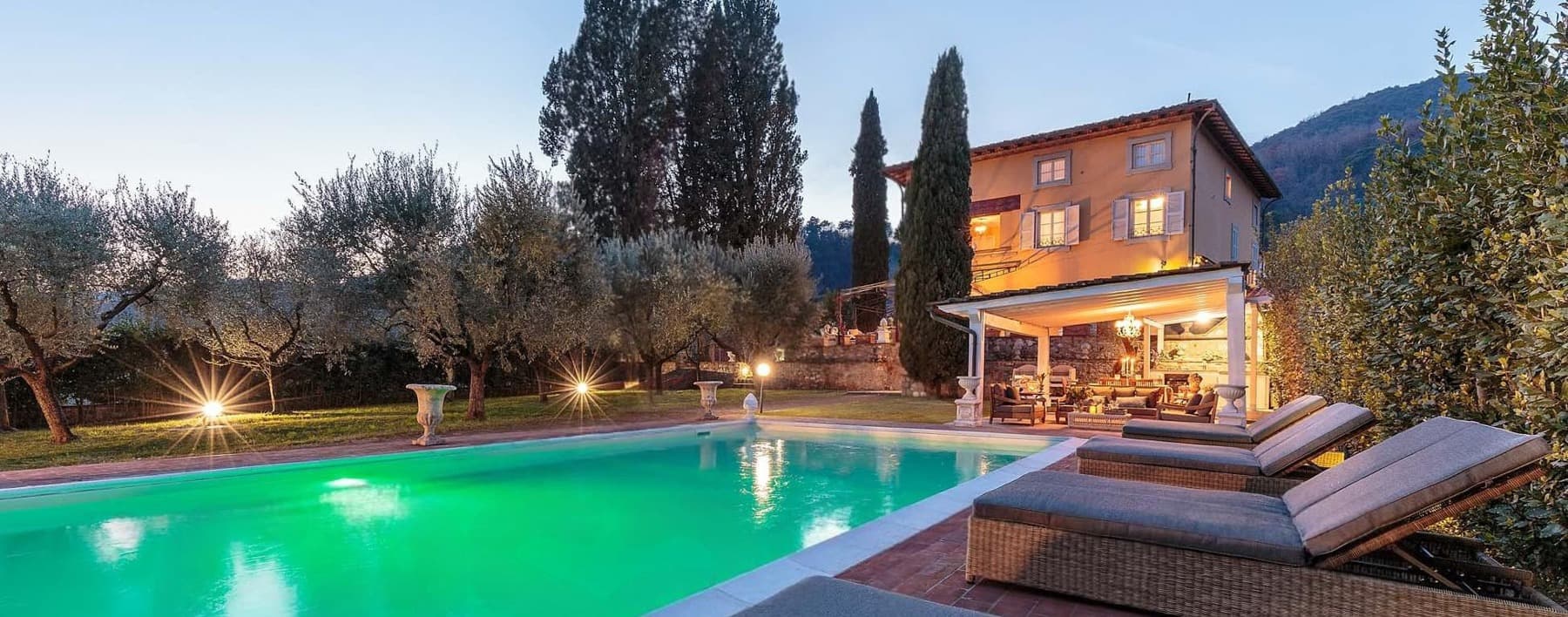 Villa storica con piscina sulle colline di Lucca