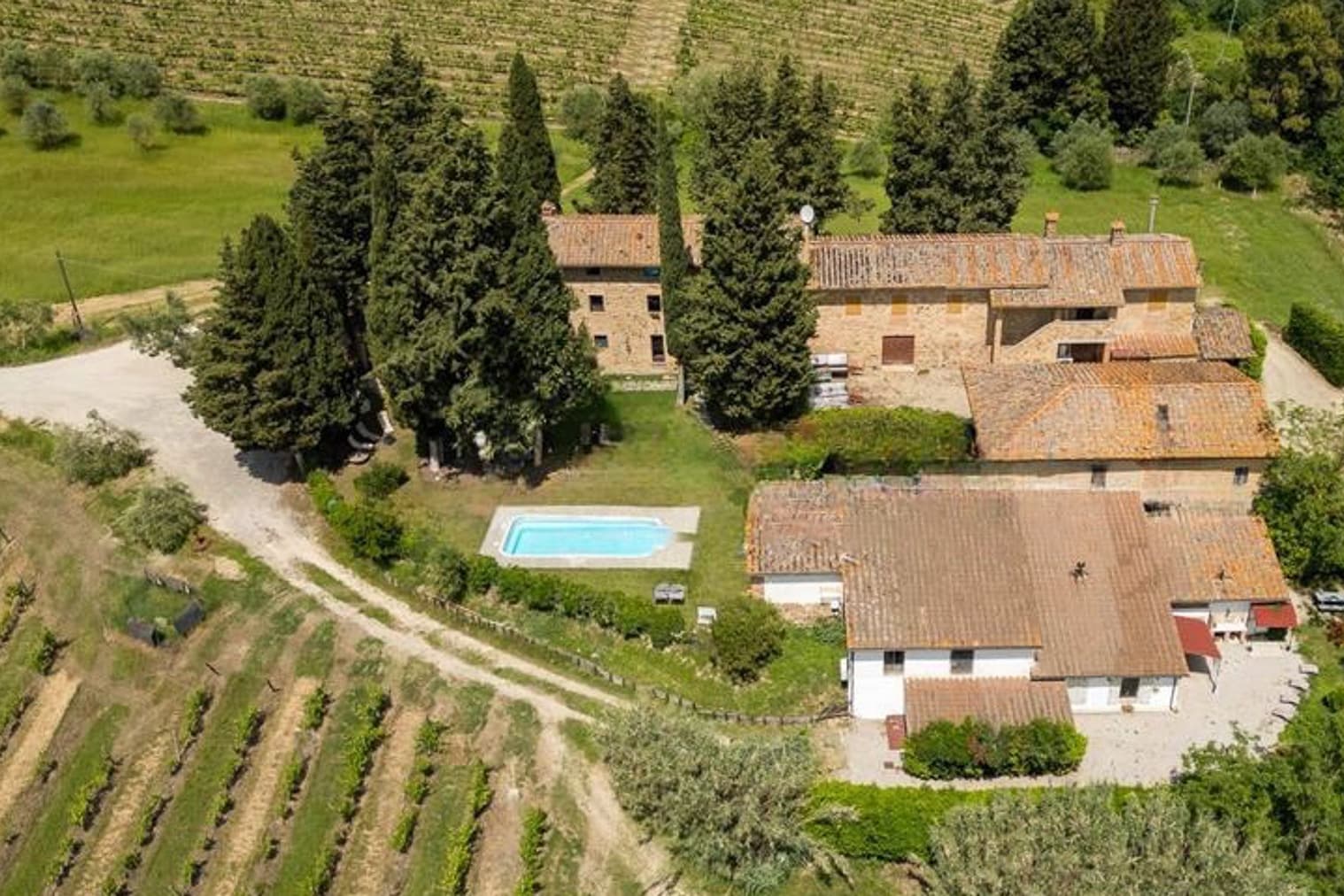 Villa con piscina tra le colline di San Gimignano