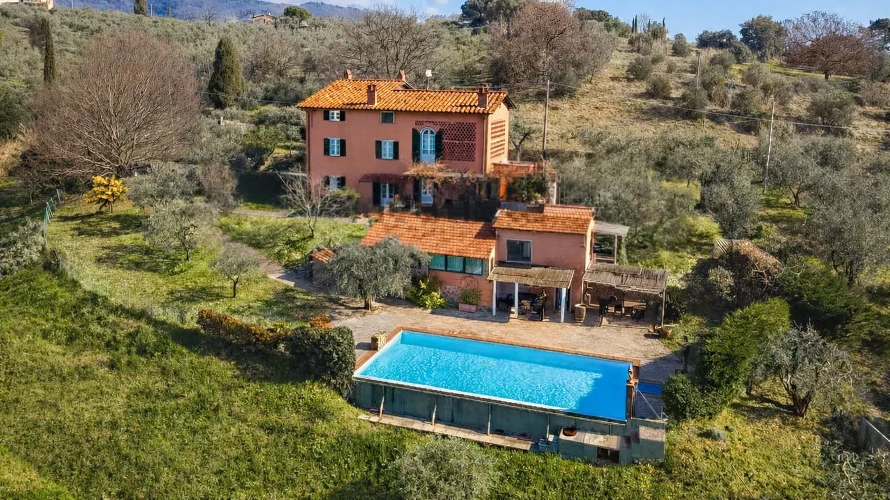 Villa panoramica ad Al Colle, Toscana