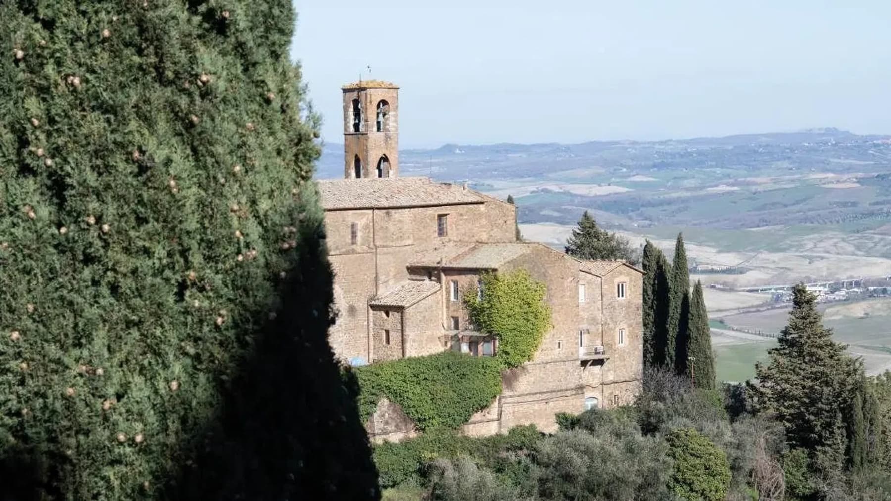 Casa indipendente a Montalcino, vista Val d'Orcia