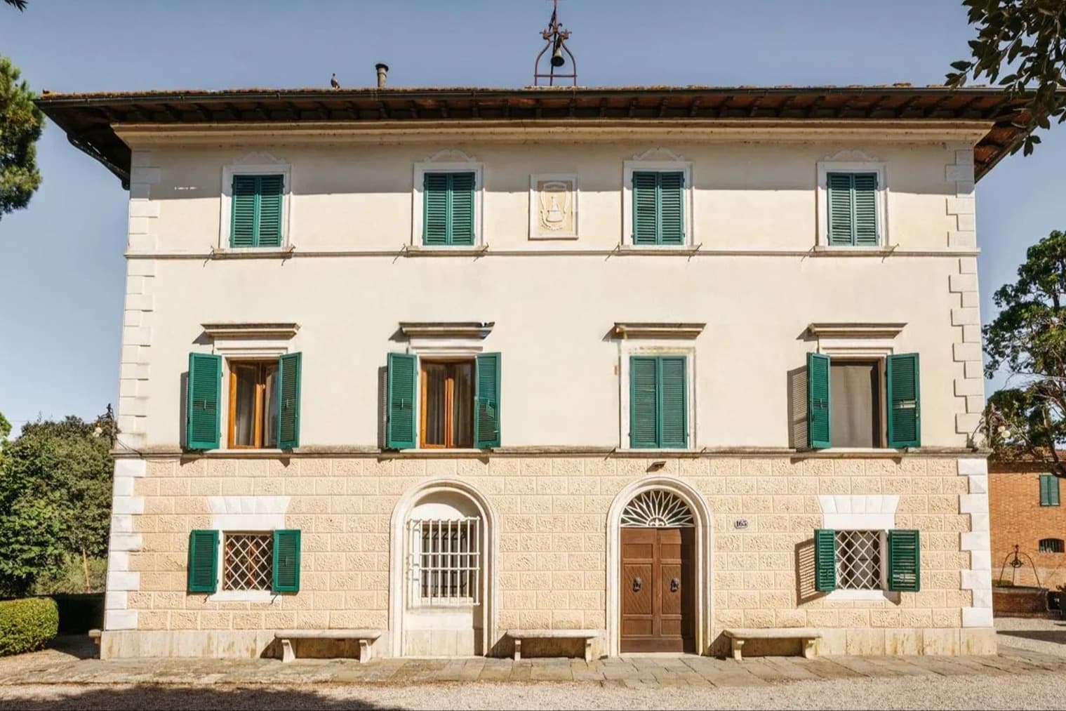 Villa storica a Poggi Gialli, cuore della Toscana