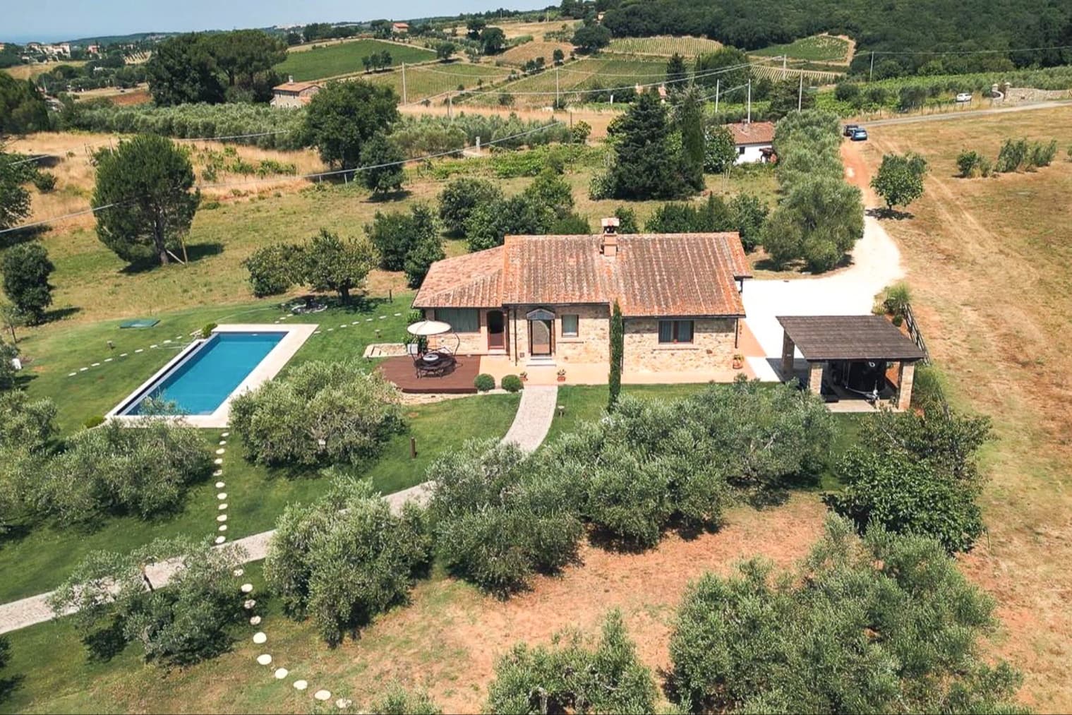 Charming Villa in Riparbella, Tuscany